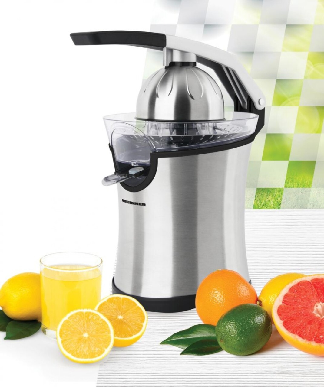 Storcator de citrice Aren, Heinner, 160W, argintiu - imagine 6